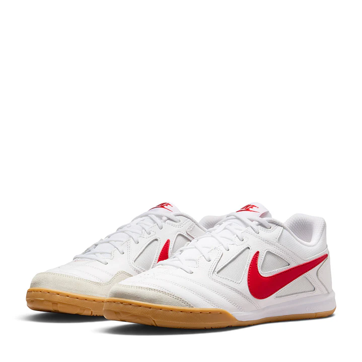 Zapatillas Nike Gato Hombre-Blanco/Rojo 4
