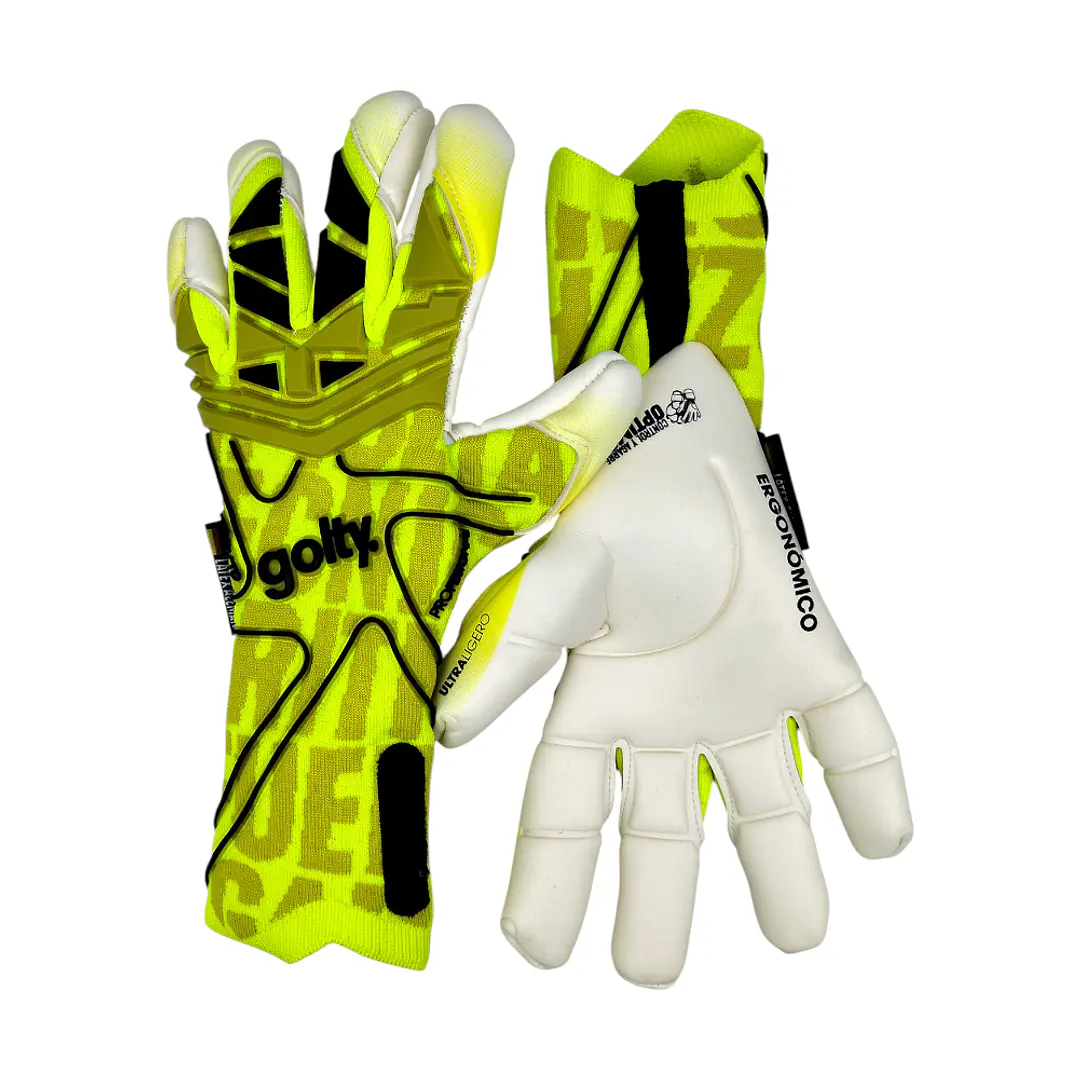 Guante Profesional Golty Tributo-Amarillo 1