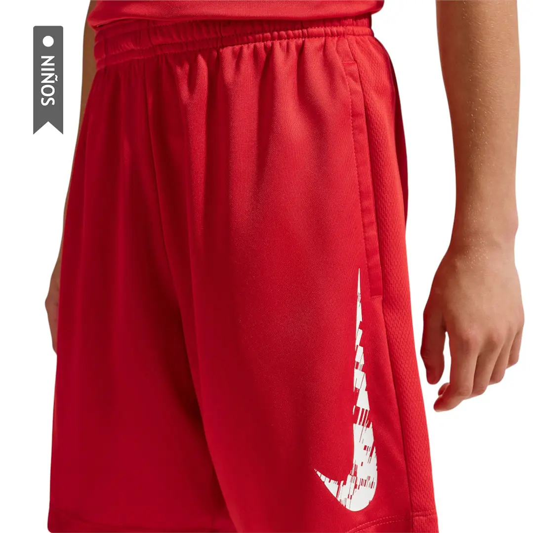 Pantaloneta Nike Trophy23 Niño-Rojo 1