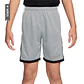Pantaloneta Nike Academy Niño-Gris - Miniatura 1