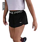 Short Nike Pro Niña-Negro - Miniatura 1