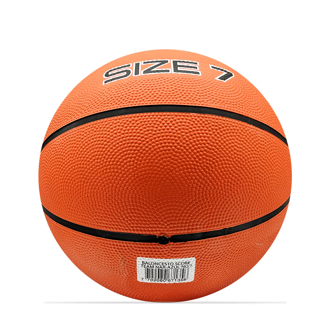 Balón De Baloncesto Score Team By Golty No.7-Naranja/Azul 4