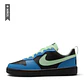 Tenis Nike Court Borough Low Recraft De Niño-Negro/Azul - Miniatura 3
