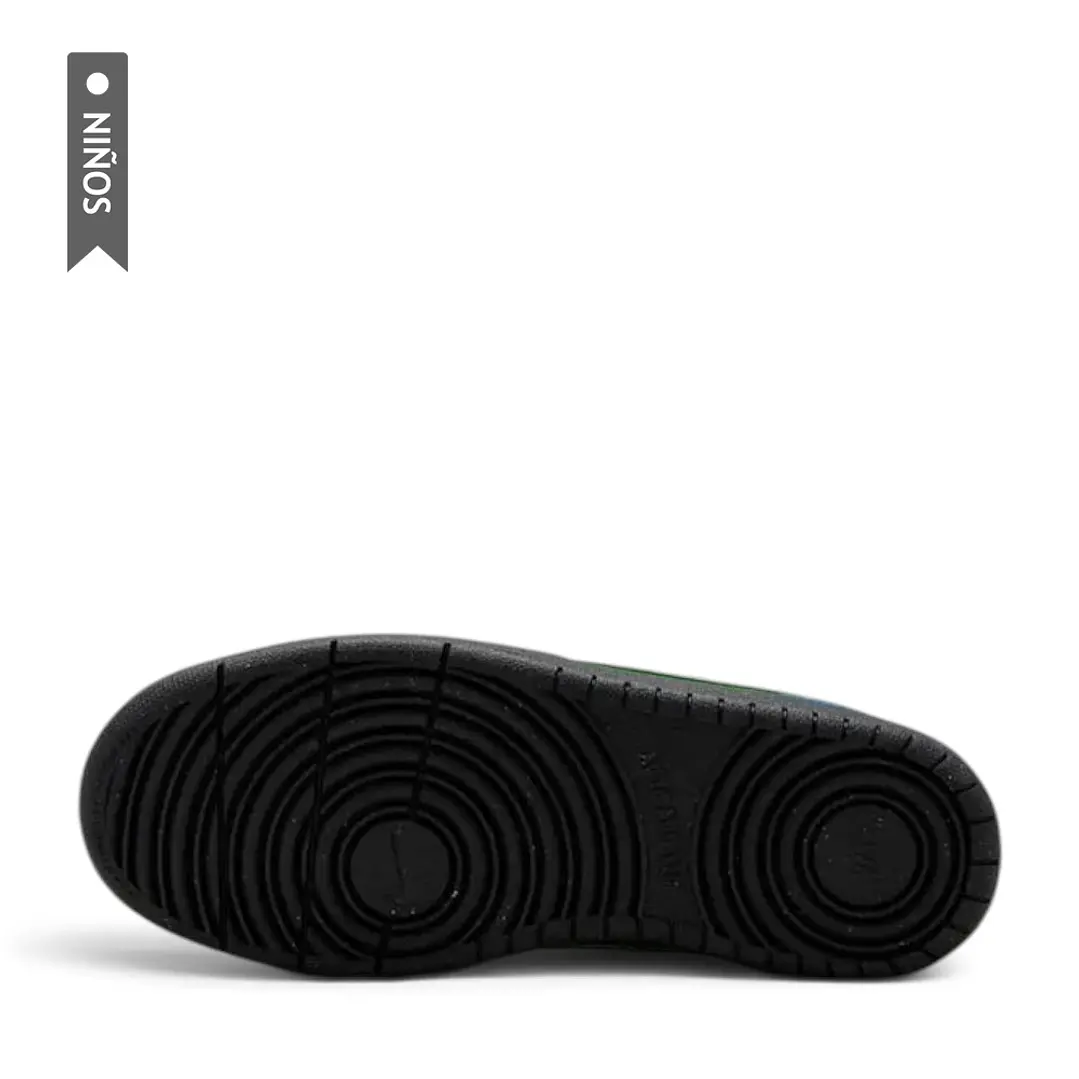 Tenis Nike Court Borough Low Recraft De Niño-Negro/Azul 6