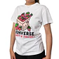 Camiseta Converse Basket Para Mujer-Blanco - Miniatura 5