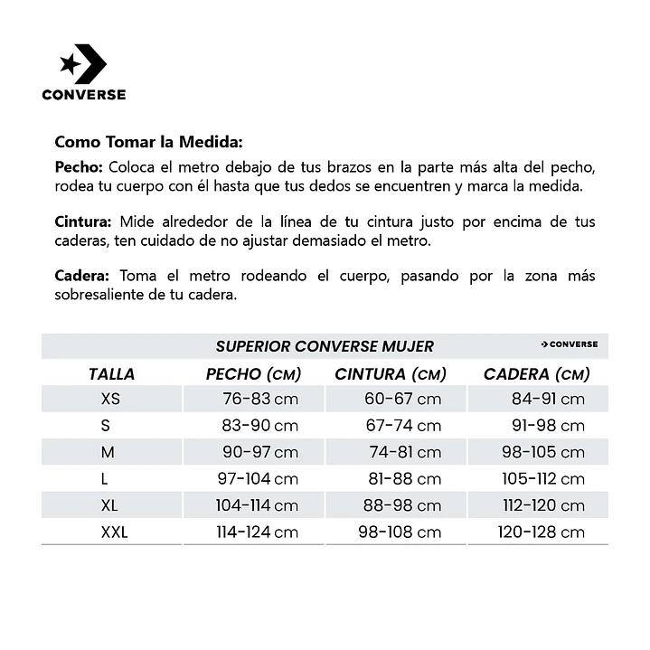 Camiseta Converse Basket Para Mujer-Blanco 6