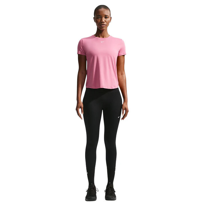 Camiseta Nike W One Classic Df Ss Top Mujer-Rosa 3
