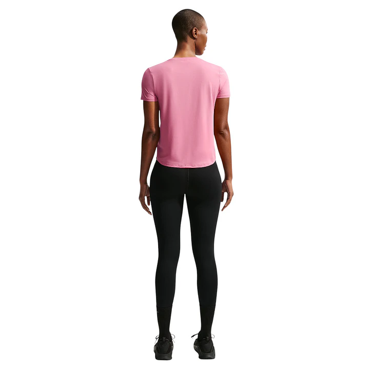 Camiseta Nike W One Classic Df Ss Top Mujer-Rosa 4