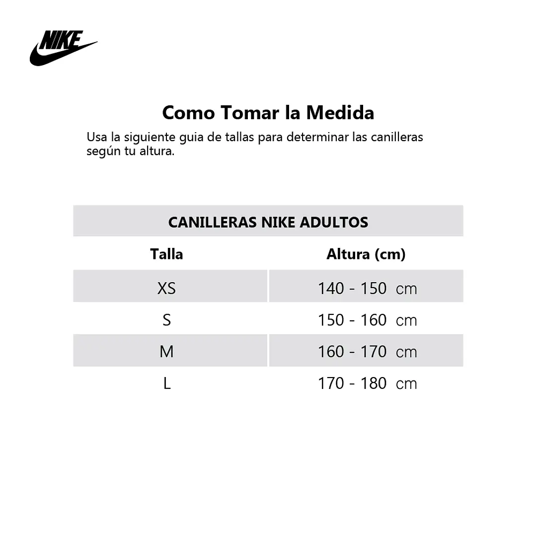 Canilleras Nike Merc Lite-Blanco 6