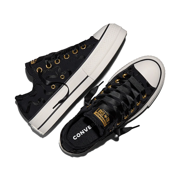Tenis Converse Chuck Taylor All Star Lift Mujer-Negro 6