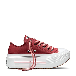 Tenis Converse Ctas Lift Double Stack Mujer-Rojo