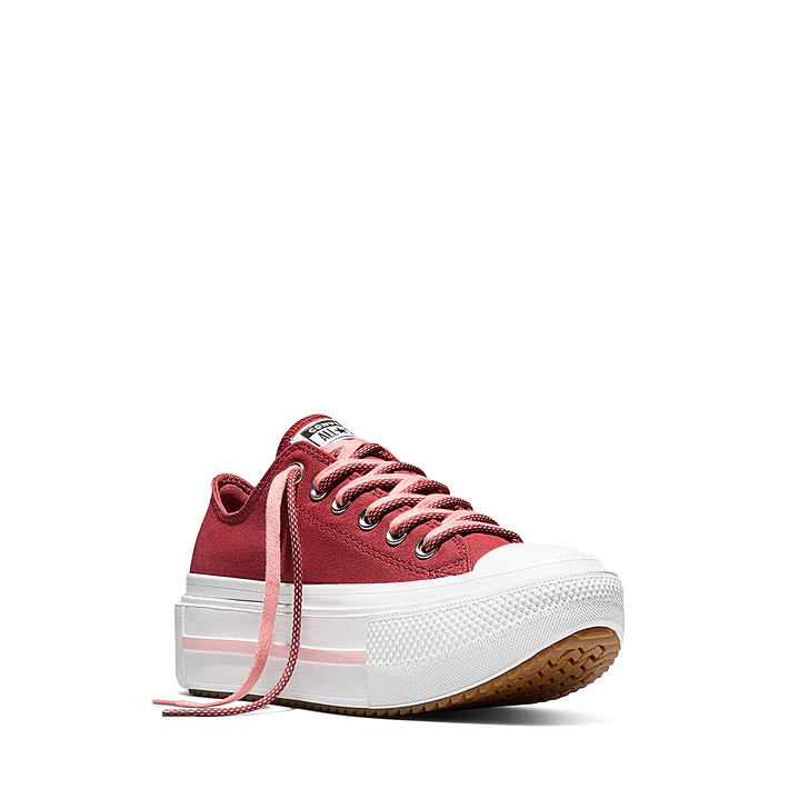 Tenis Converse Ctas Lift Double Stack Mujer-Rojo 5
