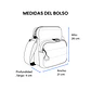 Bolso New Balance Core Performance Flat-Negro/Blanco - Miniatura 4