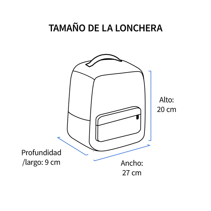 Lonchera Nike Bags Young Athletes Niños-Azul 5