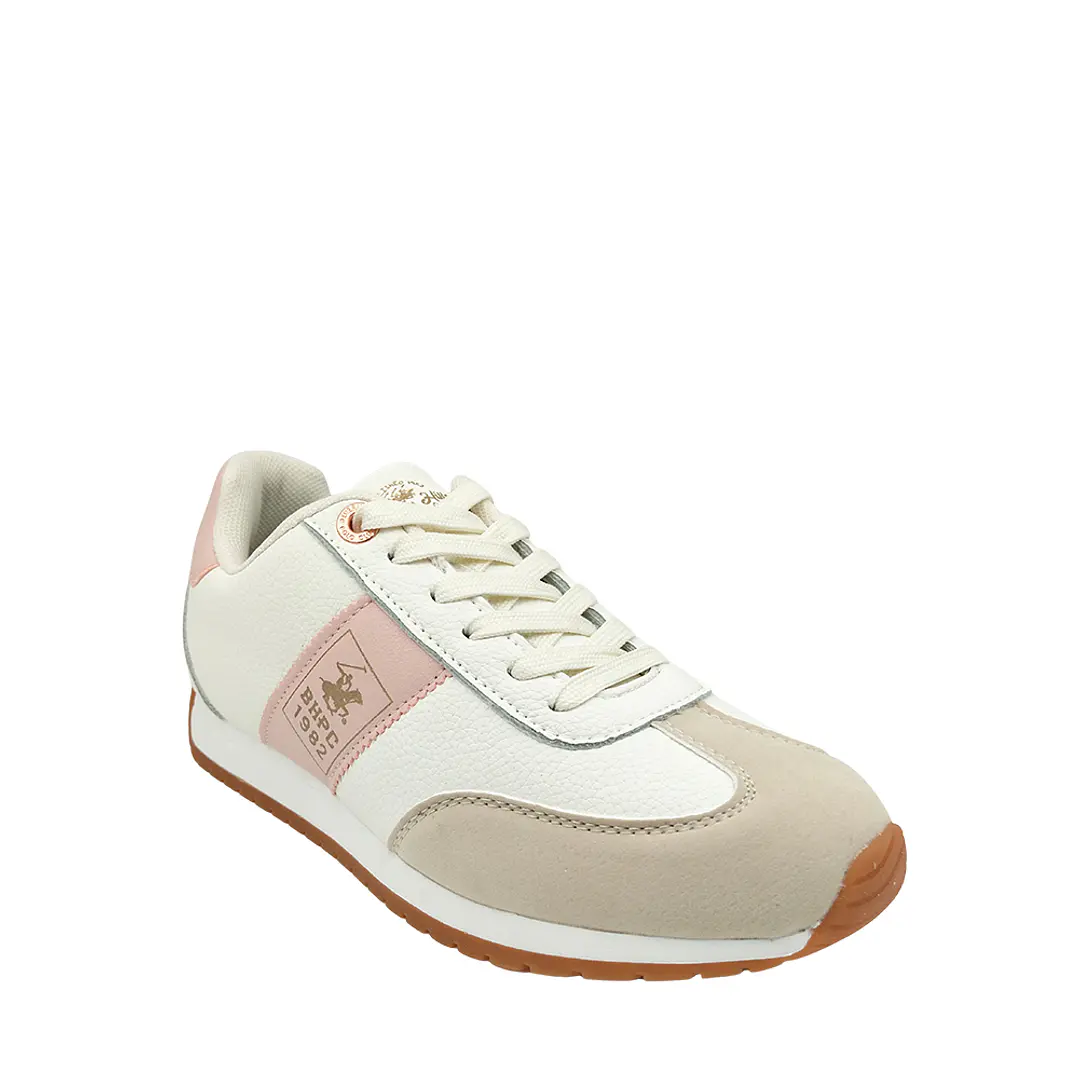 Tenis Beverly Hills Polo Club Alexa Mujer-Blanco/Rosa 4