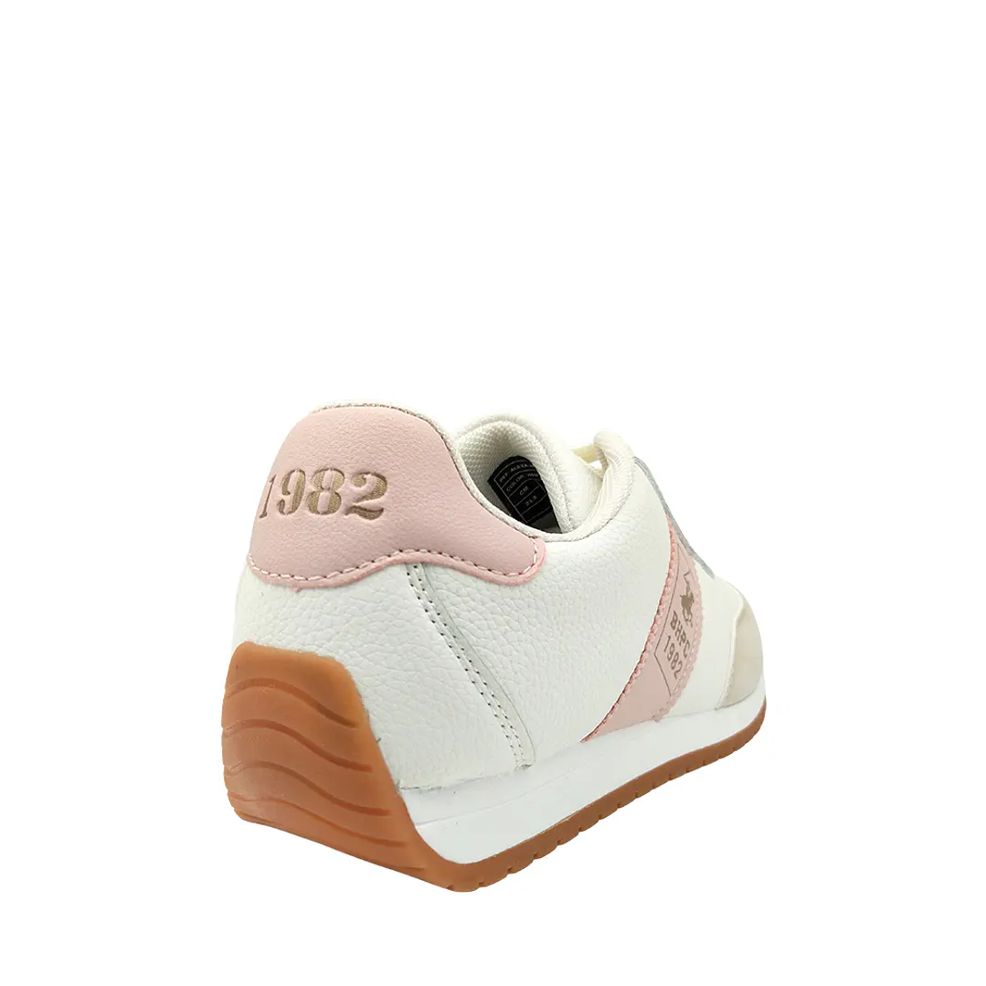 Tenis Beverly Hills Polo Club Alexa Mujer-Blanco/Rosa 5