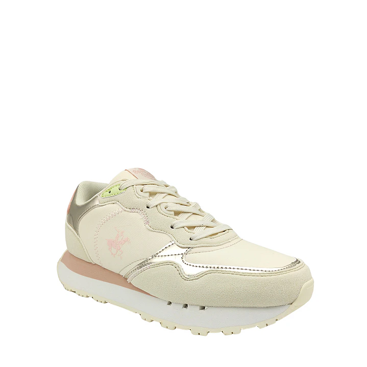 Tenis Beverly Hills Polo Club Violet Mujer-Beige 4