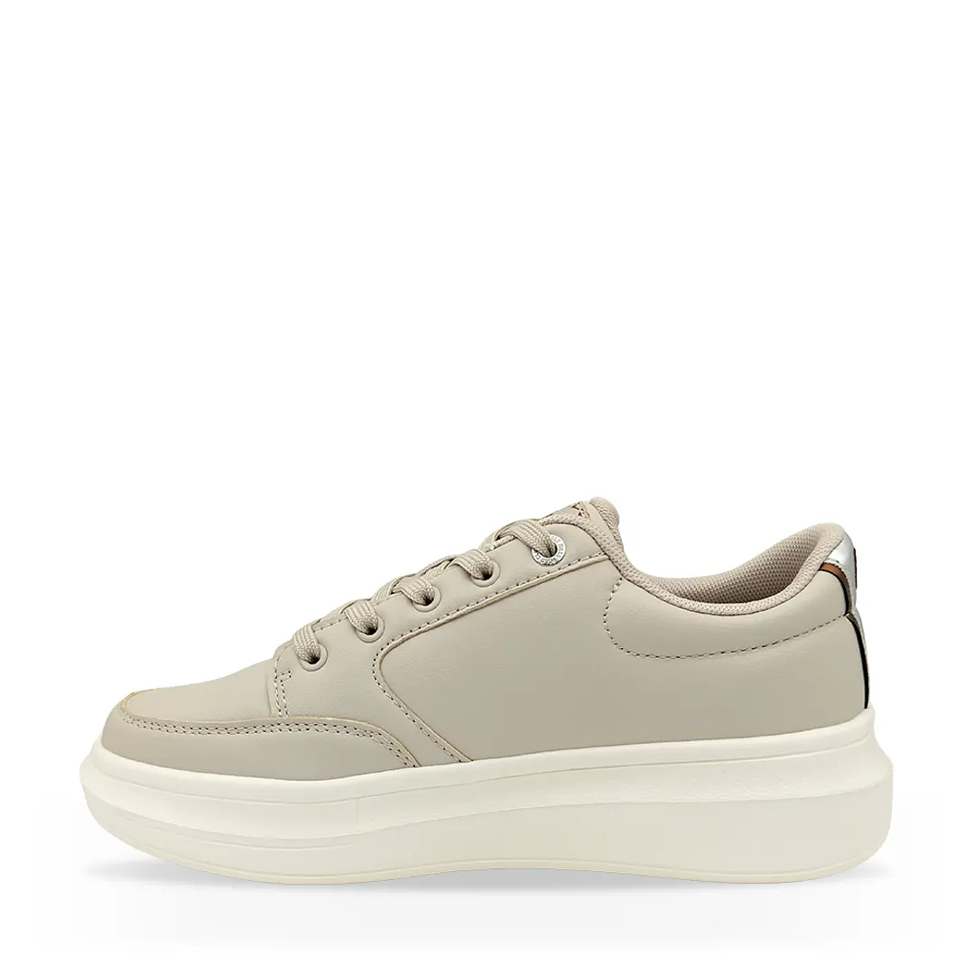 Tenis Beverly Hills Polo Club Drecy Mujer-Beige 3