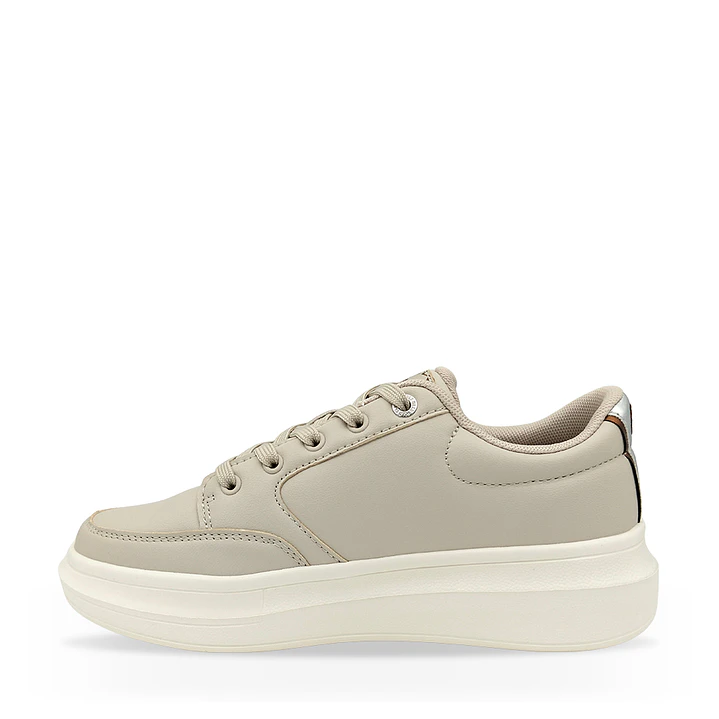 Tenis Beverly Hills Polo Club Drecy Mujer-Beige 3