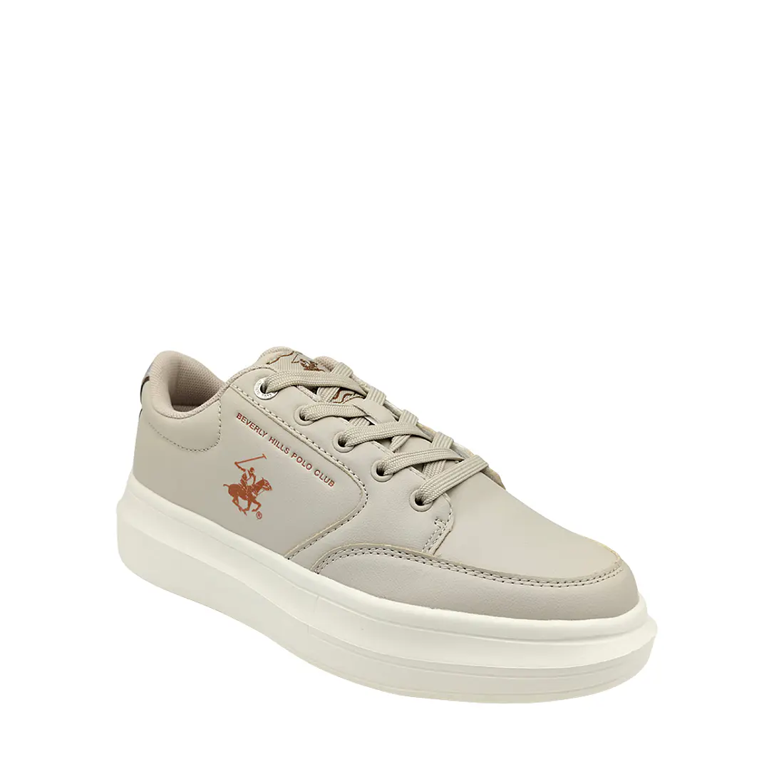 Tenis Beverly Hills Polo Club Drecy Mujer-Beige 4