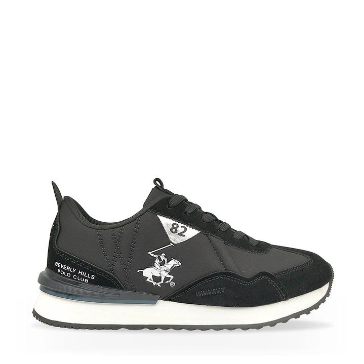 Tenis Beverly Hills Polo Club Kenny Mujer-Negro 1