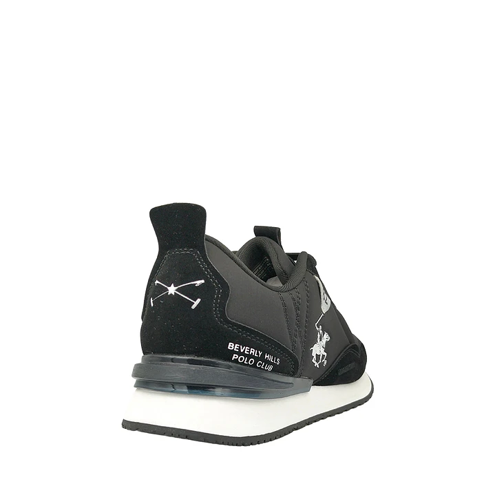 Tenis Beverly Hills Polo Club Kenny Mujer-Negro 5