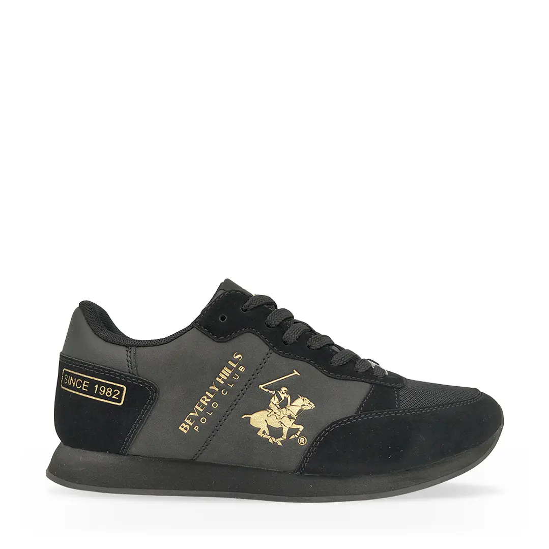 Tenis Beverly Hills Polo Club Philipe Hombre-Negro 1
