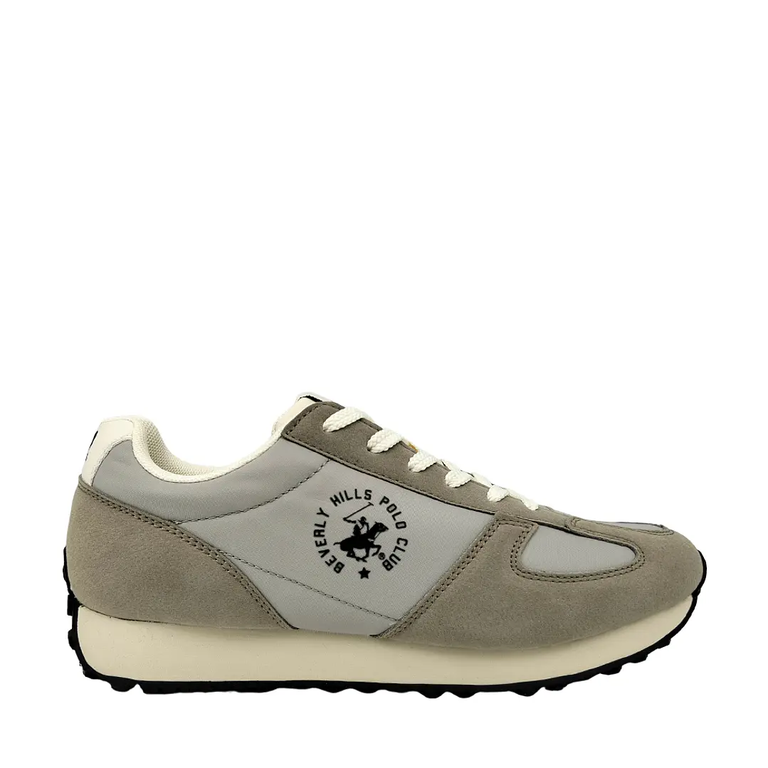Tenis Beverly Hills Polo Club Faster Hombre-Gris Claro 1