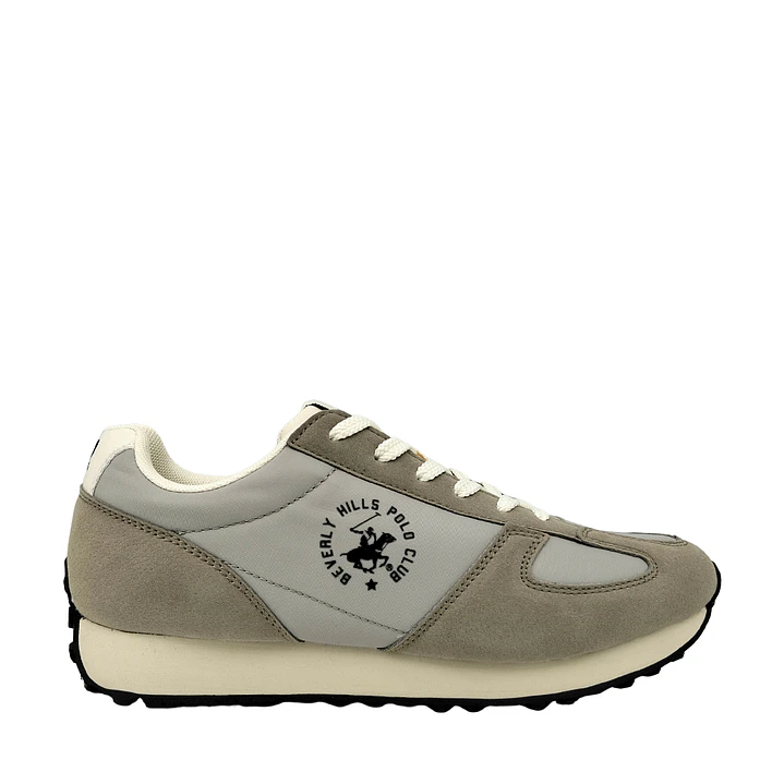Tenis Beverly Hills Polo Club Faster Hombre-Gris Claro 1