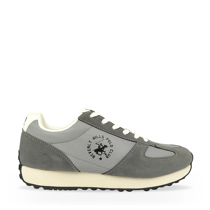Tenis Beverly Hills Polo Club Faster Hombre-Gris 1