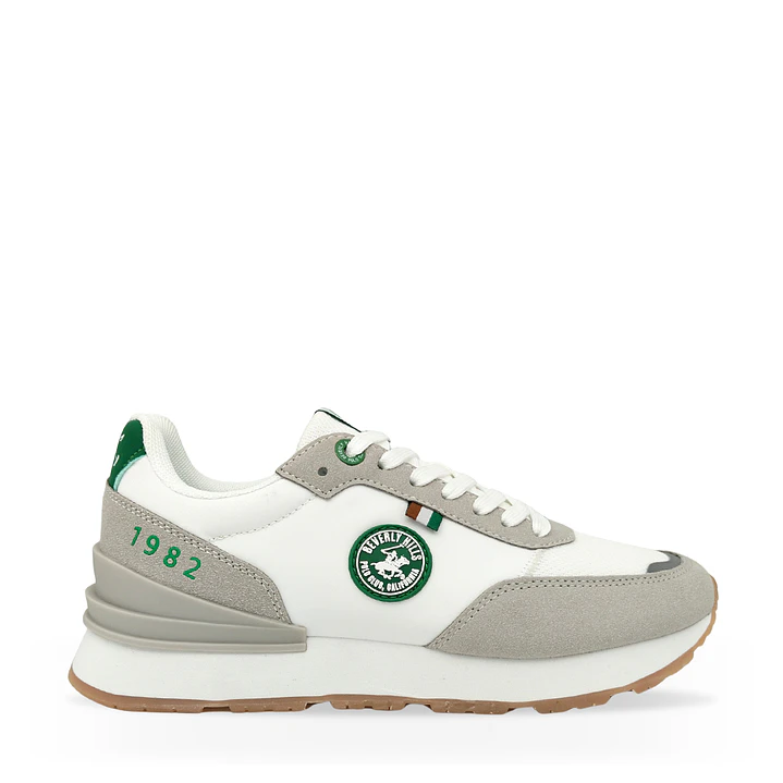 Tenis Beverly Hills Polo Club Silas Hombre-Blanco/Gris 1