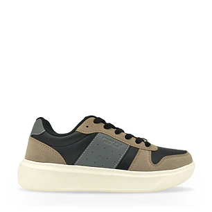 Tenis Beverly Hills Polo Club Sole Hombre-Negro/Café
