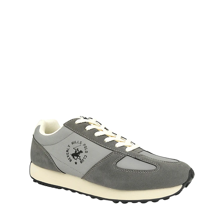 Tenis Beverly Hills Polo Club Faster Hombre-Gris 4