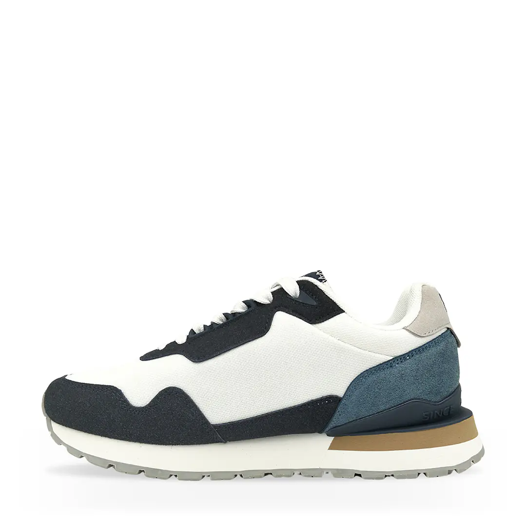 Tenis Beverly Hills Polo Club Pulsar Hombre-Blanco/Azul 3
