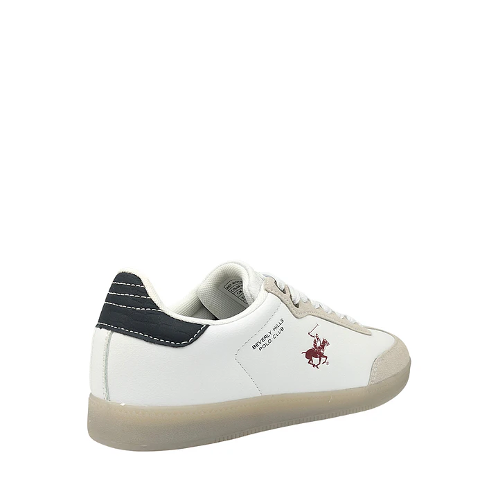 Tenis Beverly Hills Polo Club Richy Hombre-Blanco 5