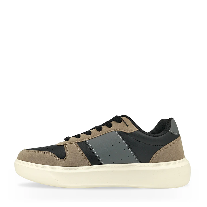 Tenis Beverly Hills Polo Club Sole Hombre-Negro/Café 3