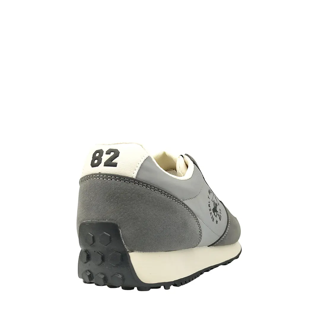 Tenis Beverly Hills Polo Club Faster Hombre-Gris 5