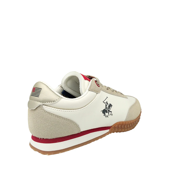 Tenis Beverly Hills Polo Club Jc Hombre-Blanco 5