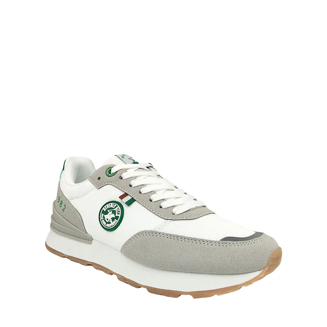 Tenis Beverly Hills Polo Club Silas Hombre-Blanco/Gris 4