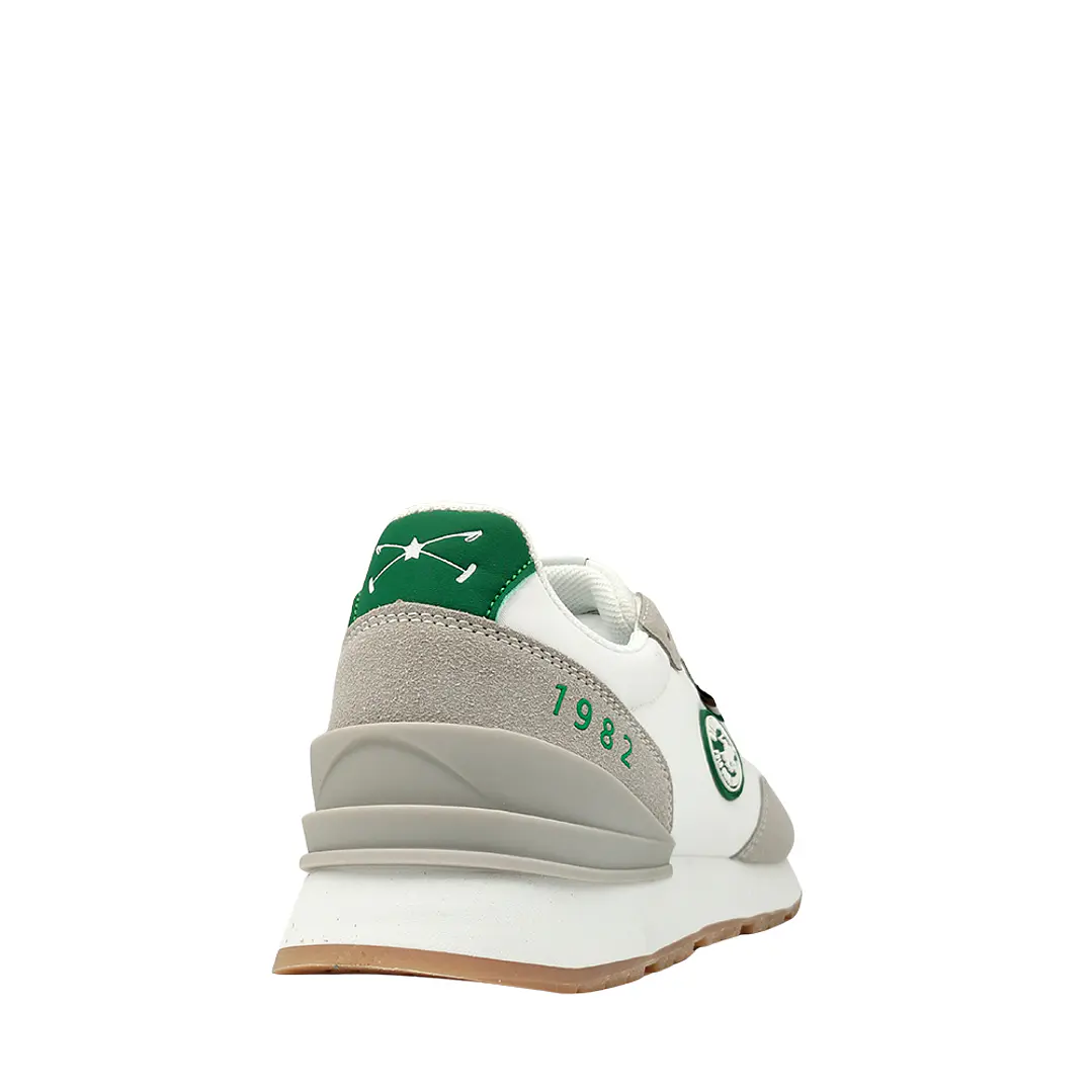 Tenis Beverly Hills Polo Club Silas Hombre-Blanco/Gris 5