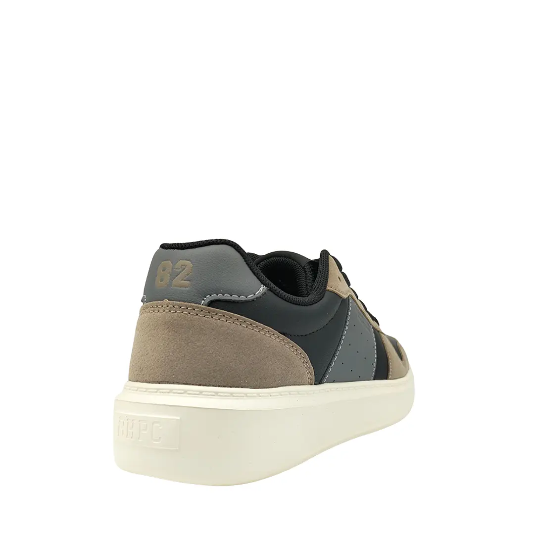 Tenis Beverly Hills Polo Club Sole Hombre-Negro/Café 5