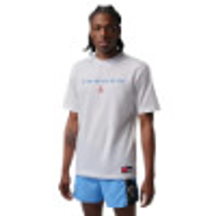 Camiseta Nike M J Brk Fc Lbr Gfx Ss Crw Hombre-Blanco 2