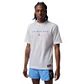 Camiseta Nike M J Brk Fc Lbr Gfx Ss Crw Hombre-Blanco - Miniatura 2