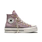 Tenis Botas Converse Chuck Taylor All Star Lift Mujer-Rosa - Miniatura 1