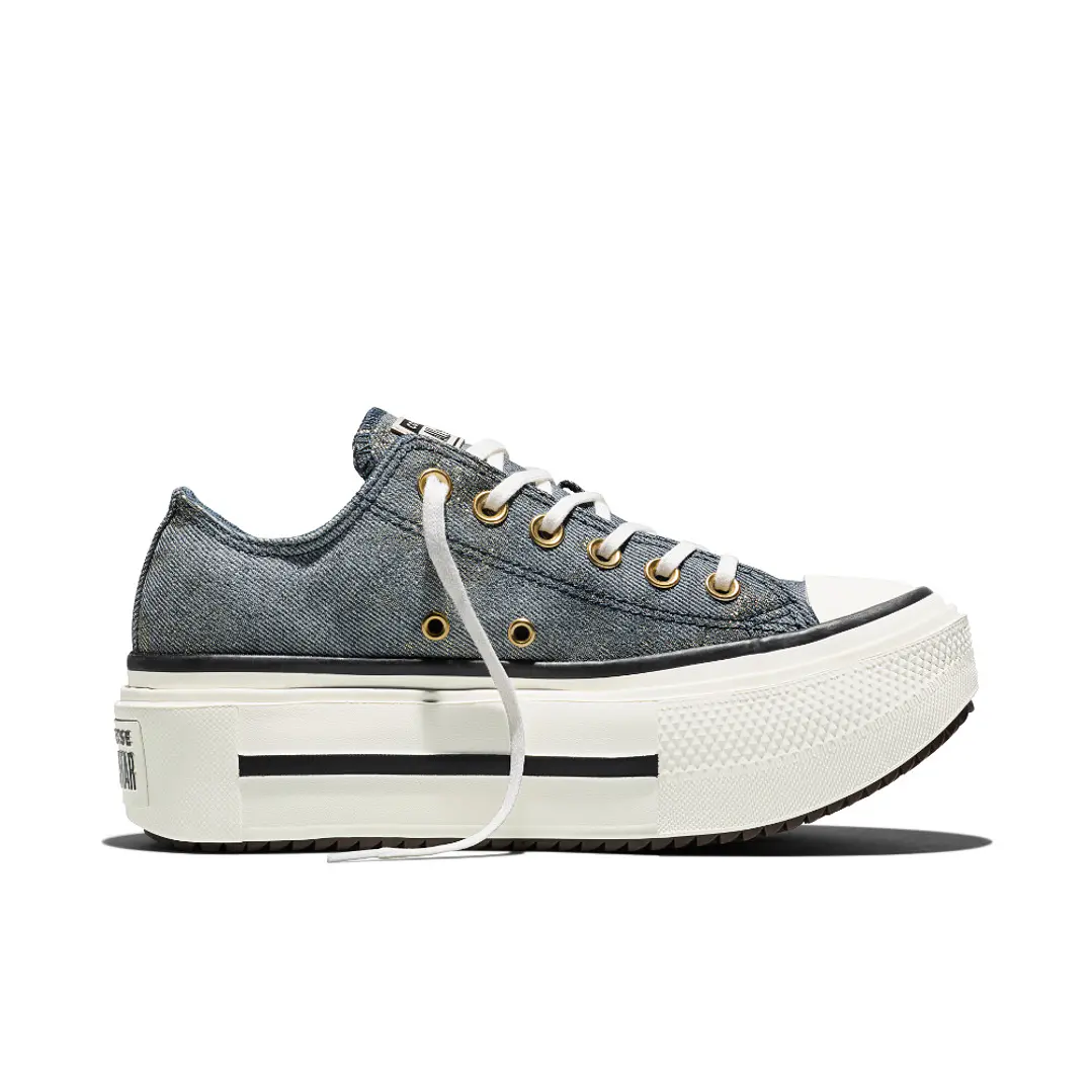 Tenis Converse Chuck Taylor All Star Lift Dou Mujer-Azul 1