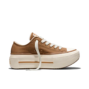 Tenis Converse Chuck Taylor All Star Lift Dou Mujer-Café