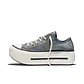 Tenis Converse Chuck Taylor All Star Lift Dou Mujer-Azul - Miniatura 3