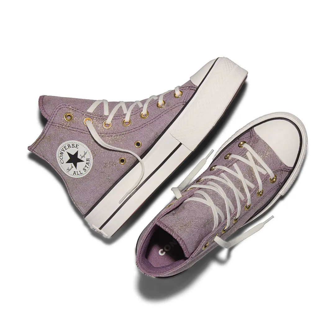 Tenis Botas Converse Chuck Taylor All Star Lift Mujer-Rosa 5