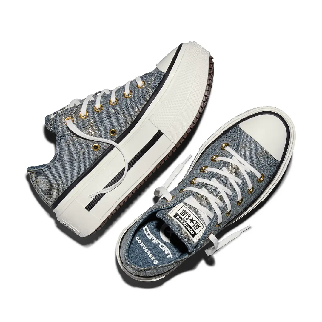Tenis Converse Chuck Taylor All Star Lift Dou Mujer-Azul 5
