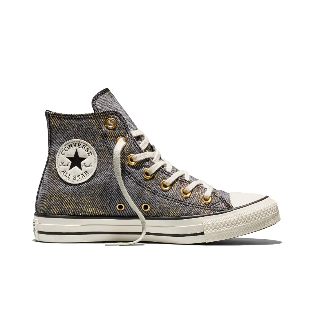 Tenis Botas Converse Chuck Taylor All Star Mujer-Negro 1